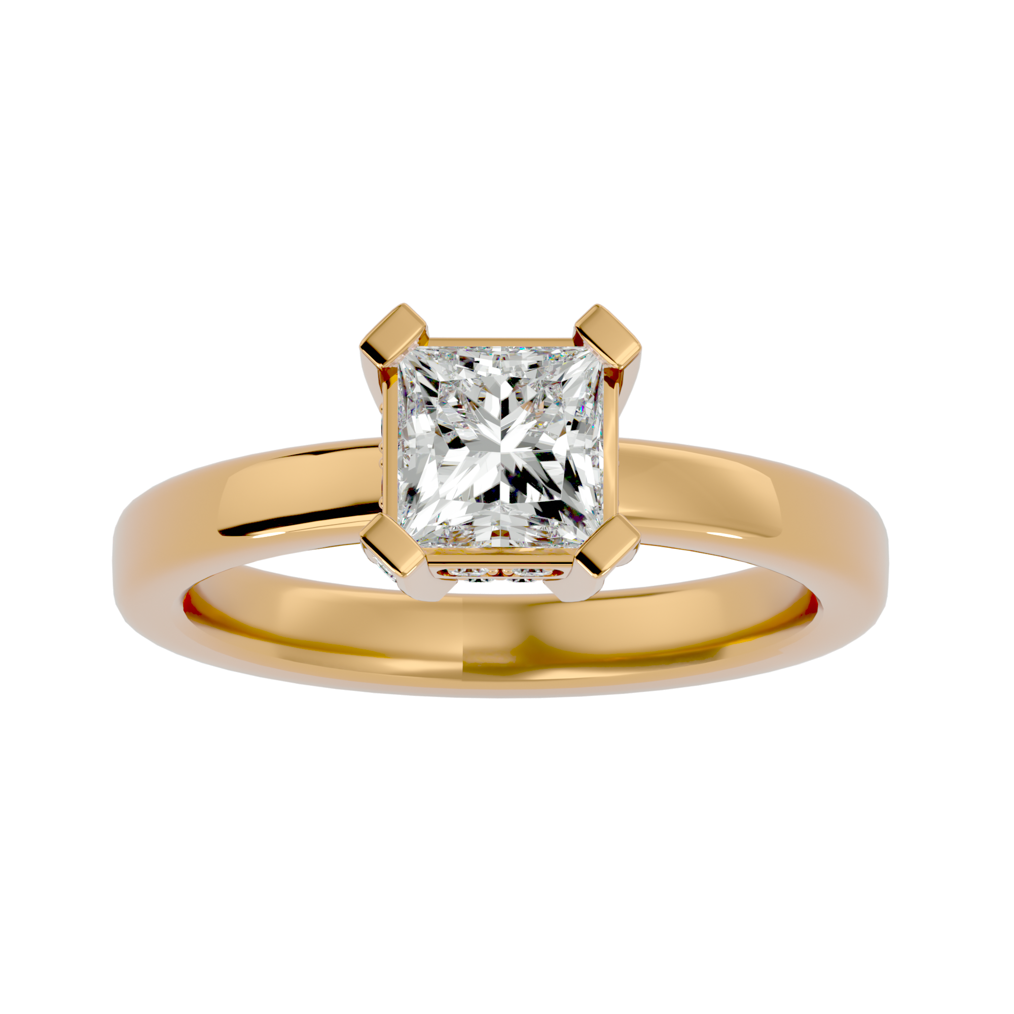 Cosmia Solitaire Ring