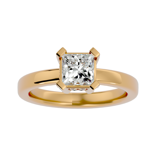 Cosmia Solitaire Ring
