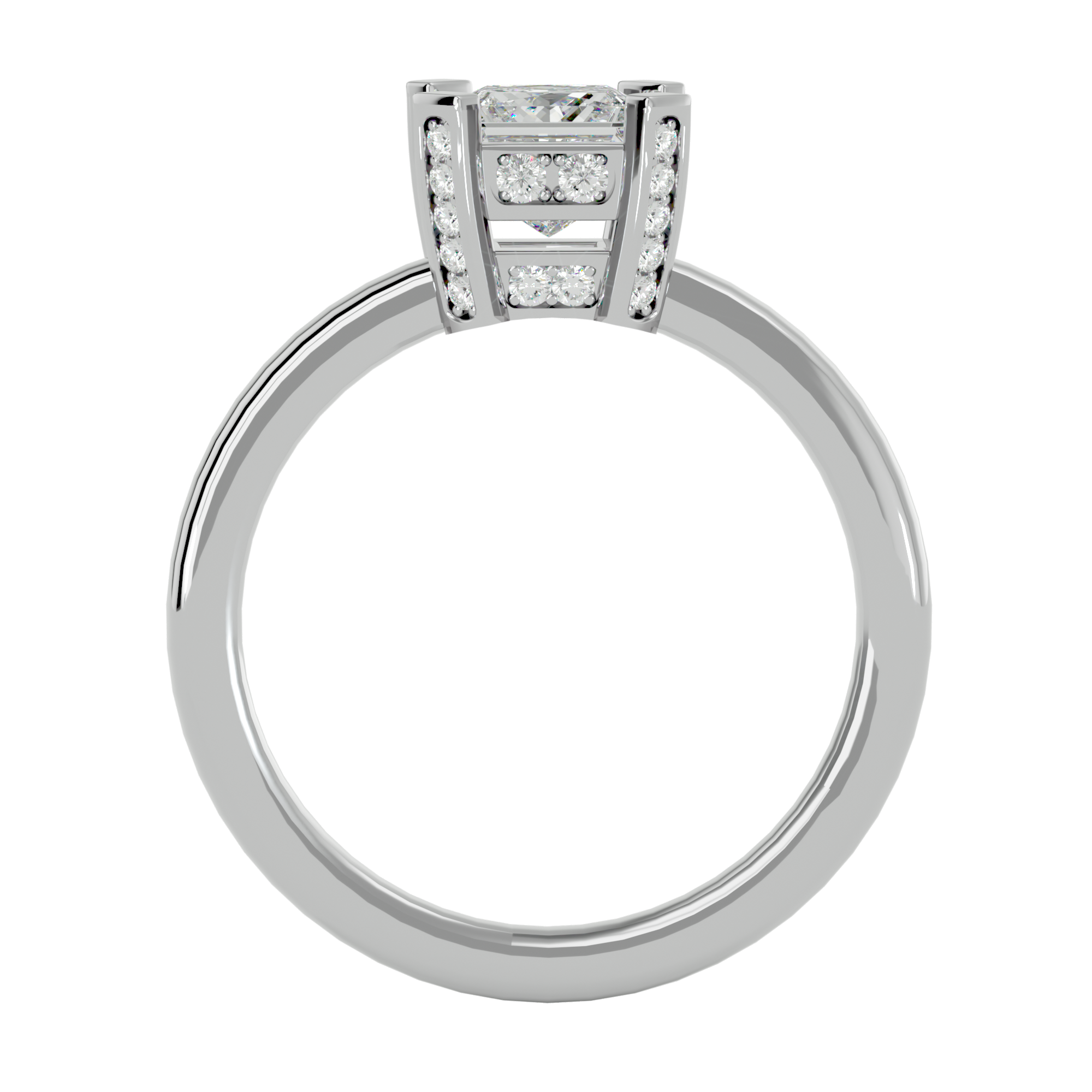 Cosmia Solitaire Ring