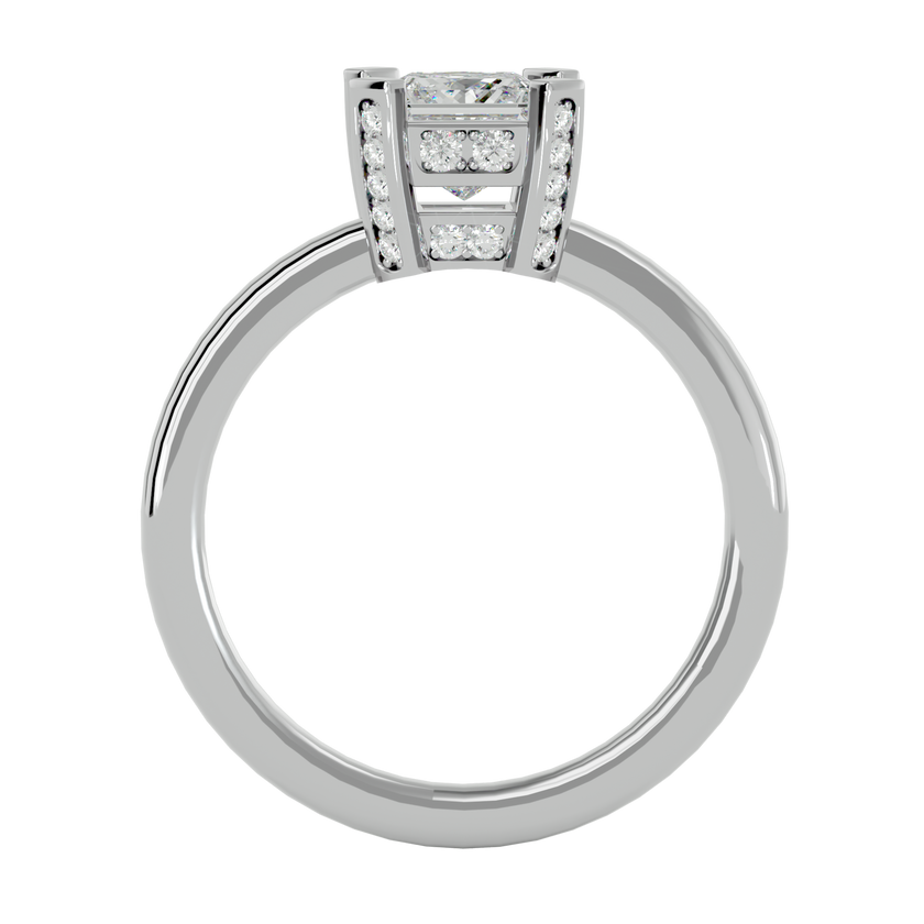Cosmia Solitaire Ring