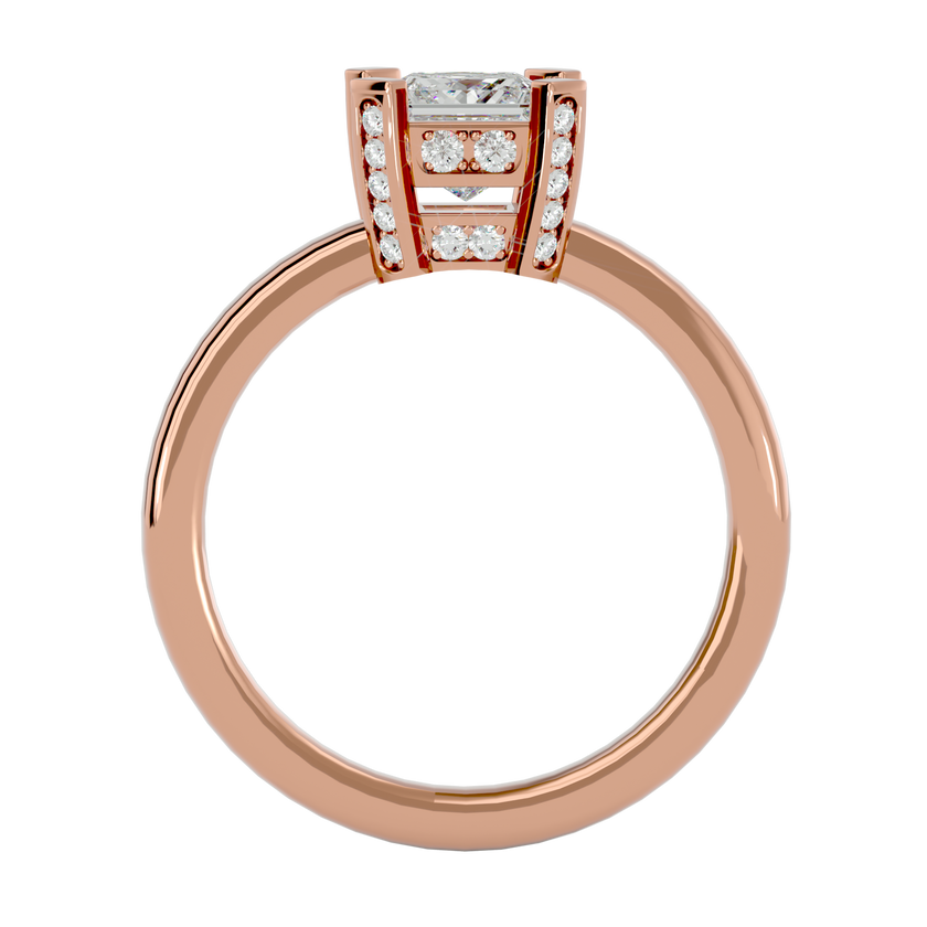 Cosmia Solitaire Ring