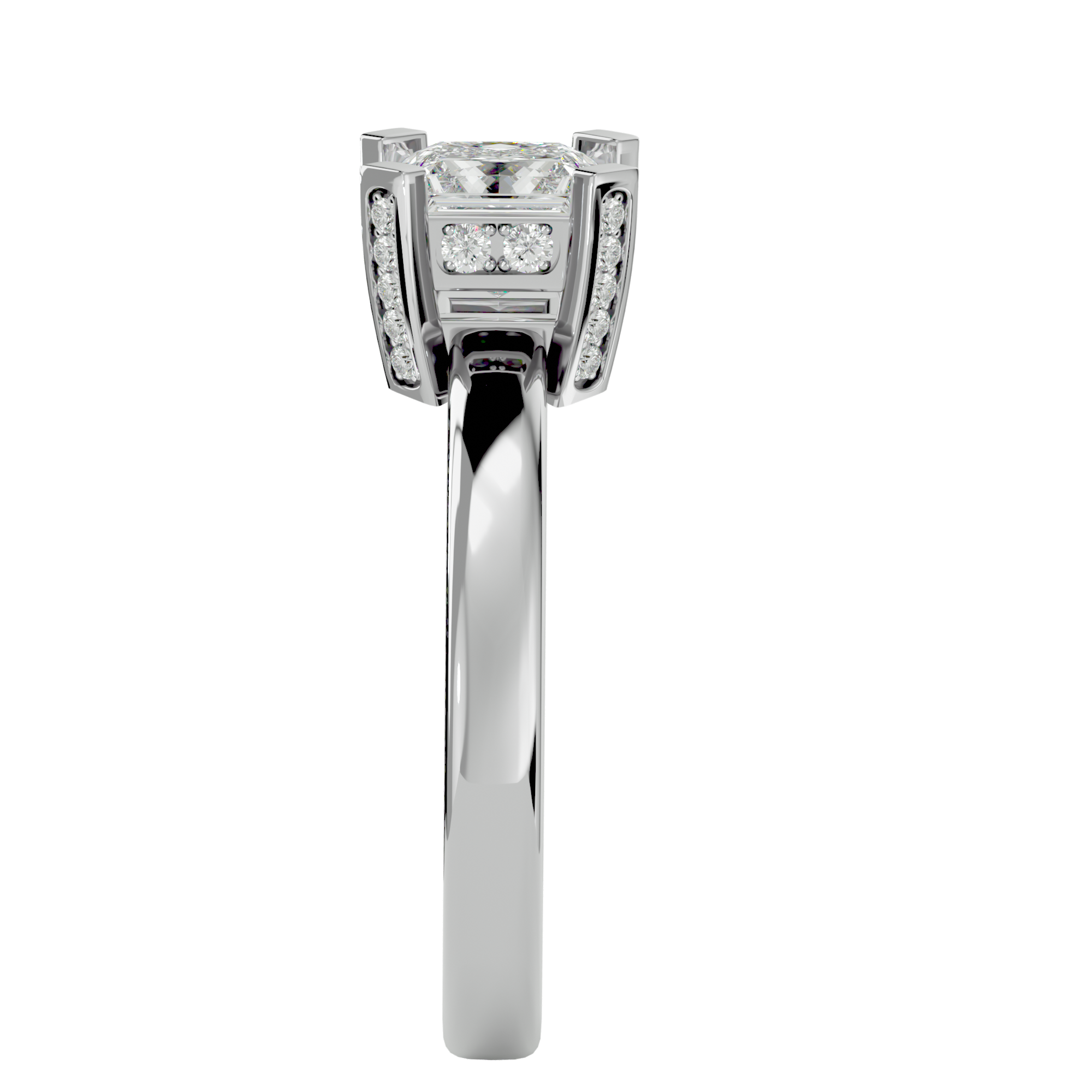 Cosmia Solitaire Ring