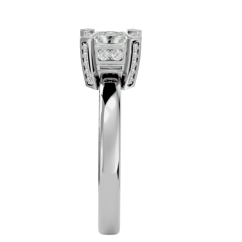 Cosmia Solitaire Ring