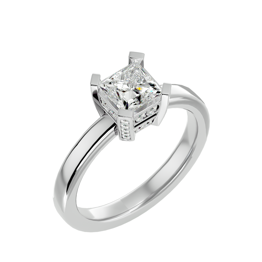 Cosmia Solitaire Ring