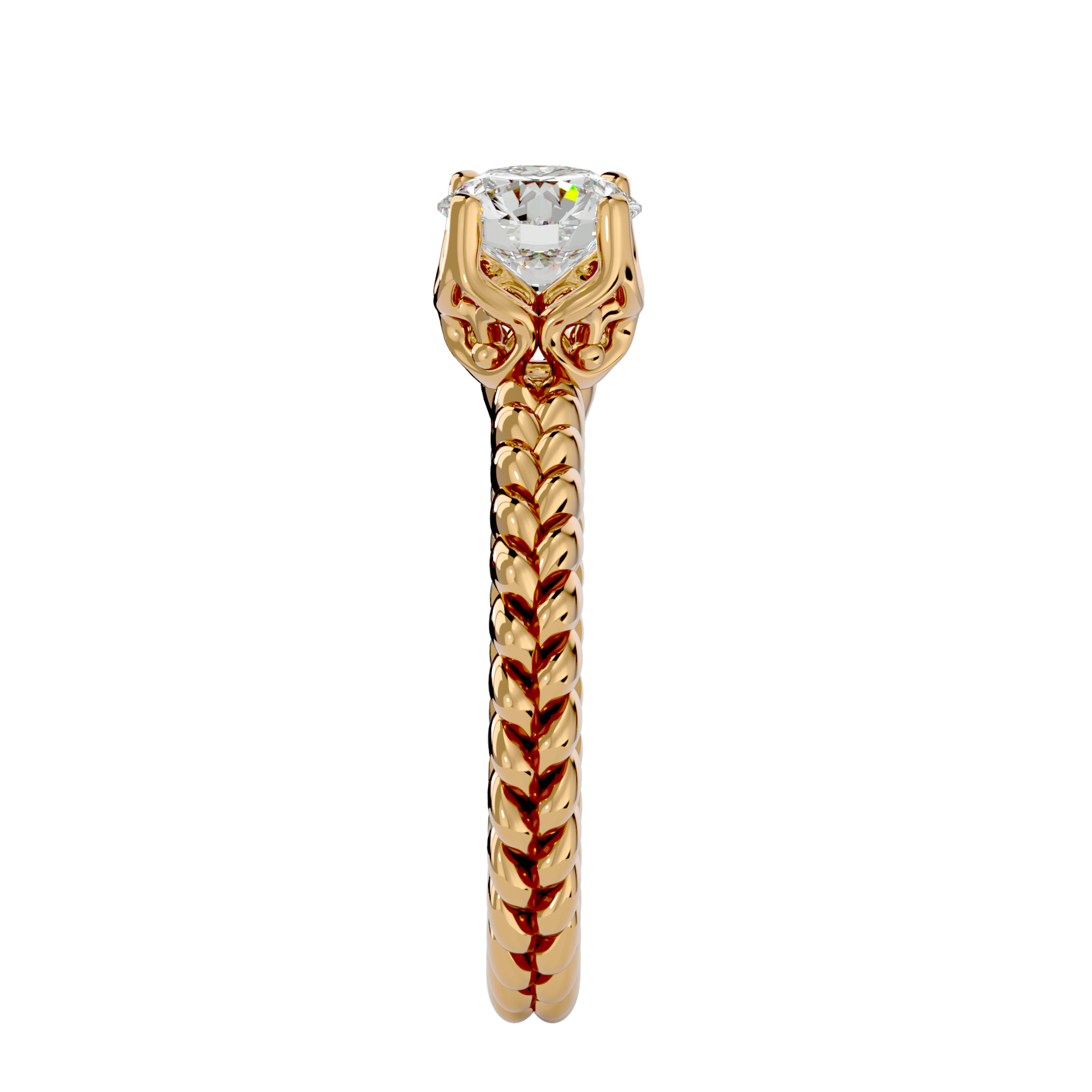 Cassie Solitaire Ring