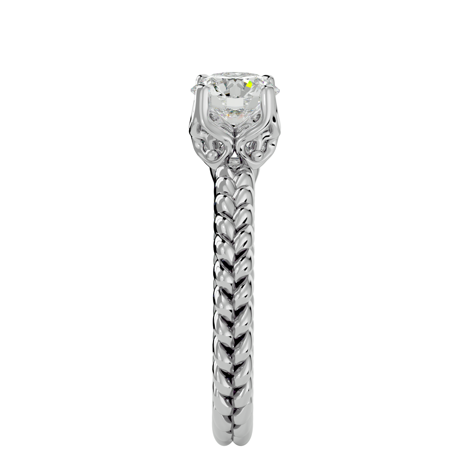 Cassie Solitaire Ring