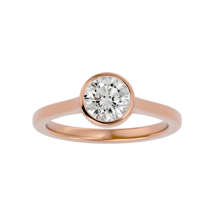 Flora Solitaire Ring