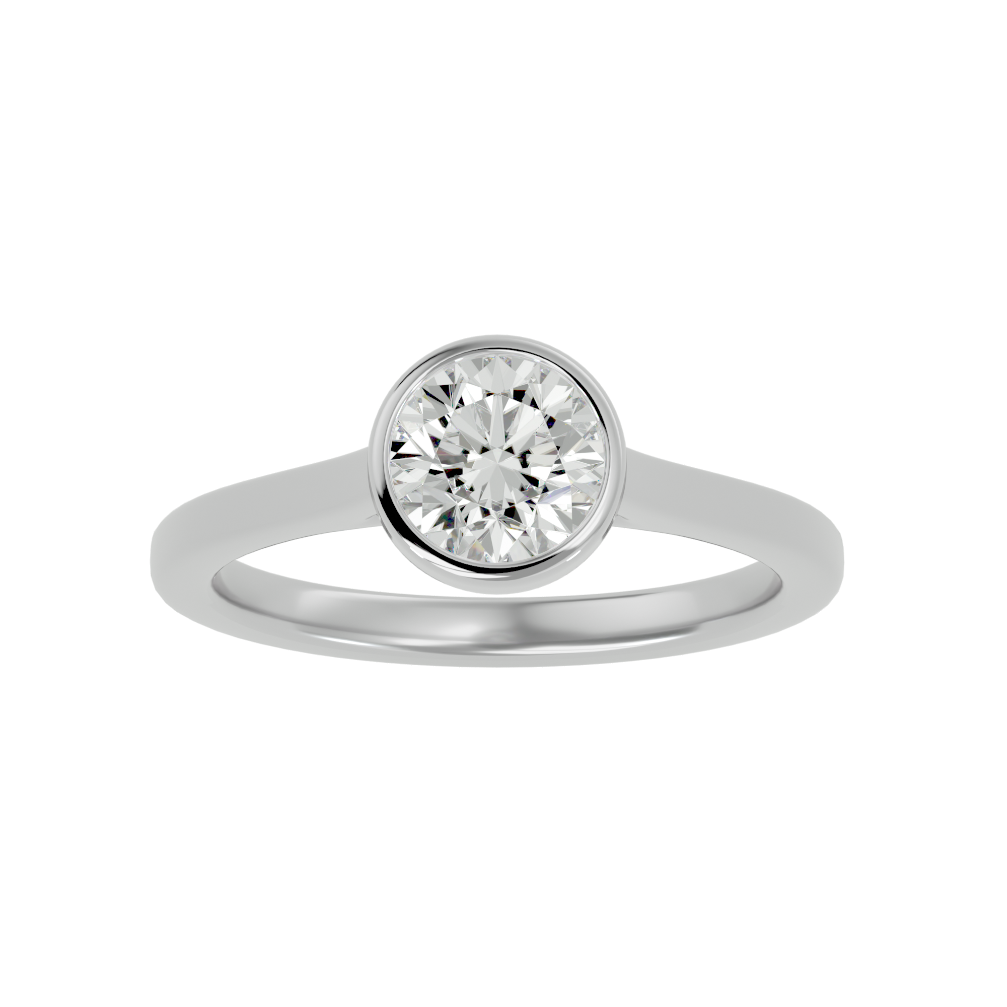 Flora Solitaire Ring