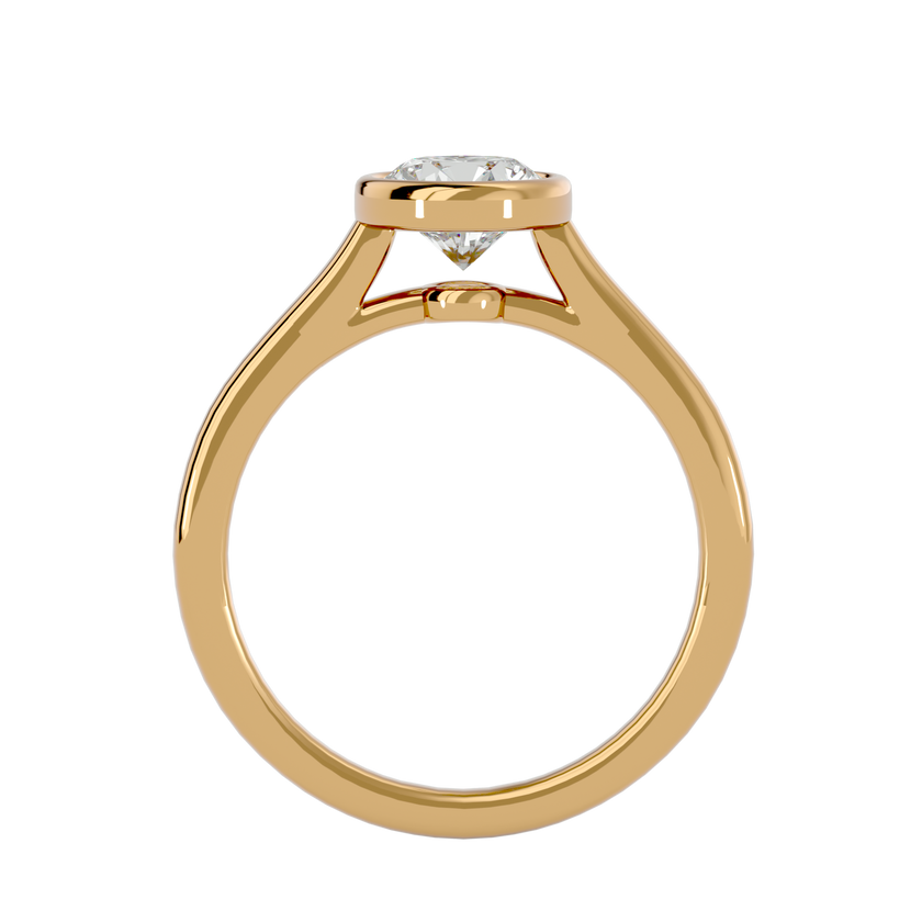 Flora Solitaire Ring