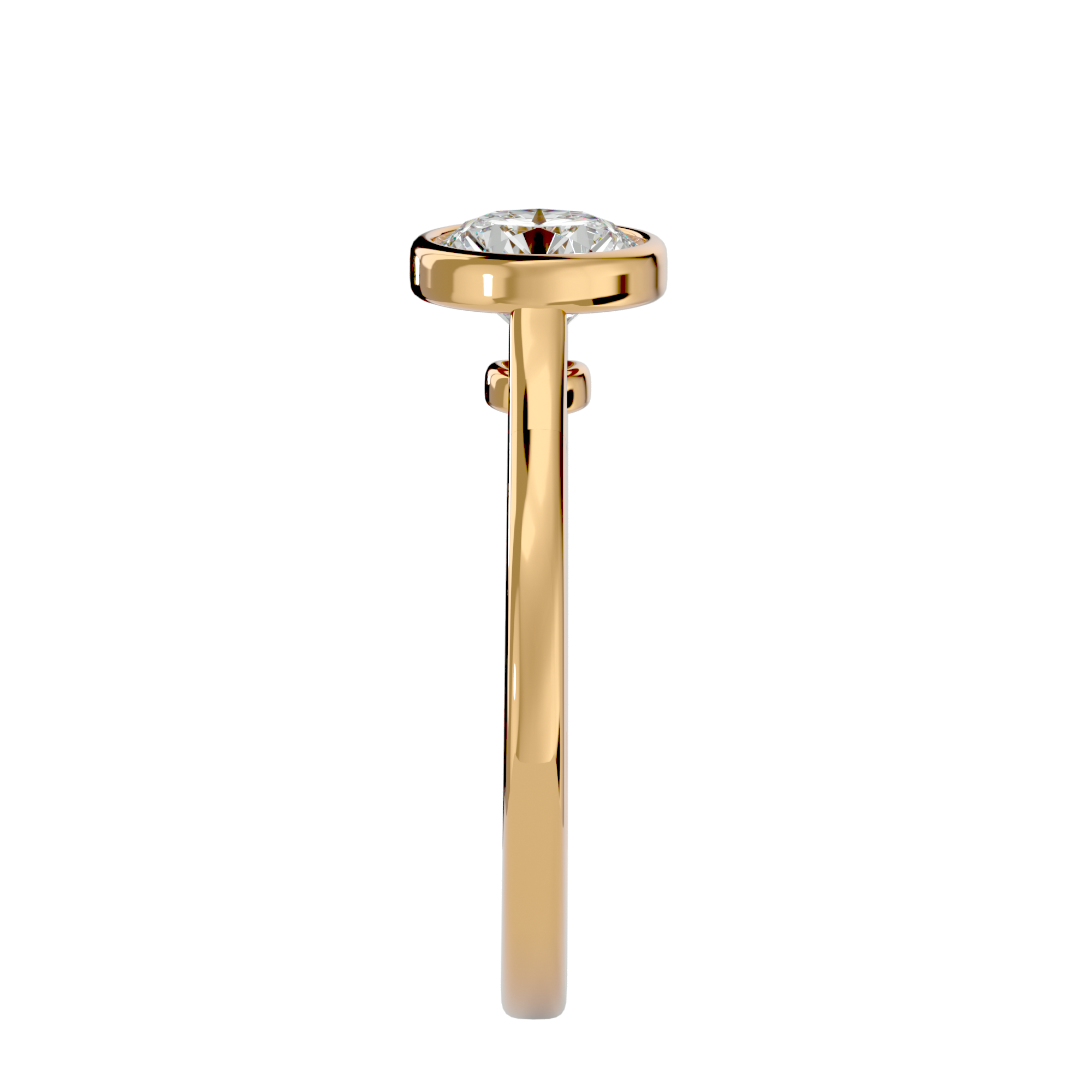 Flora Solitaire Ring