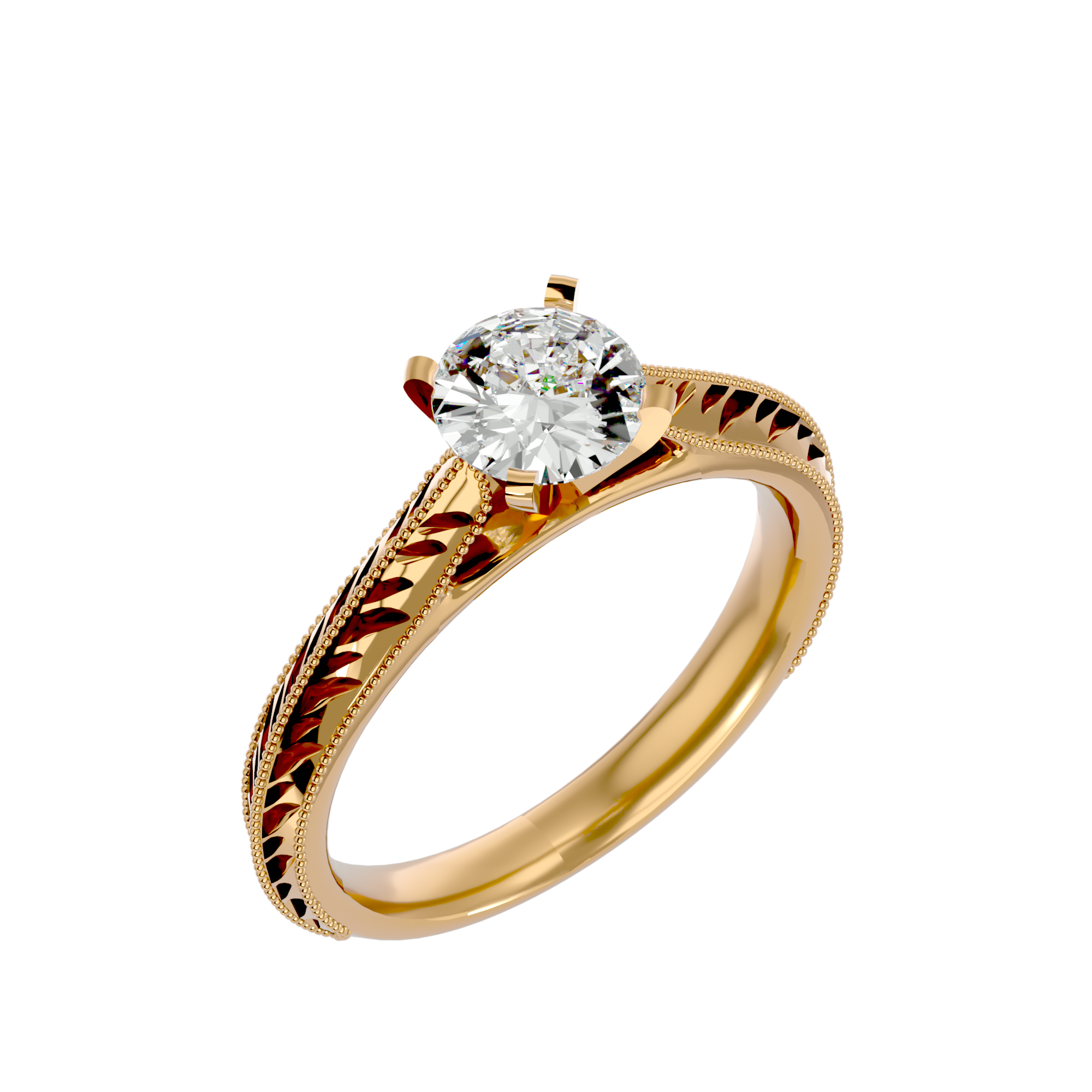 Ariel Solitaire Ring