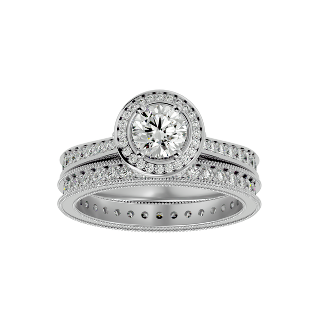 Iris Solitaire Ring