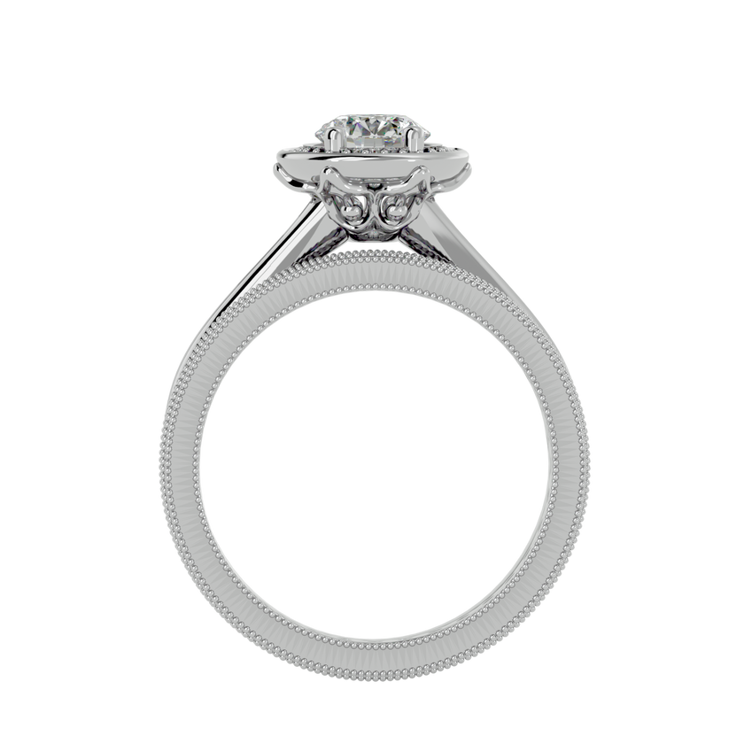Iris Solitaire Ring
