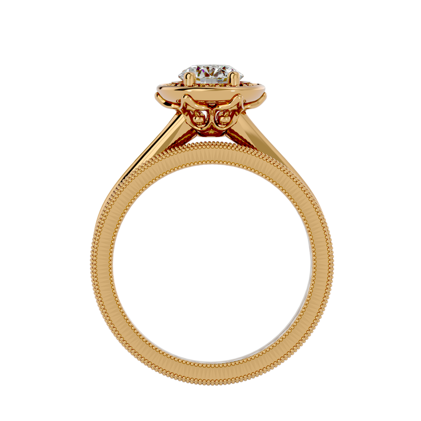 Iris Solitaire Ring