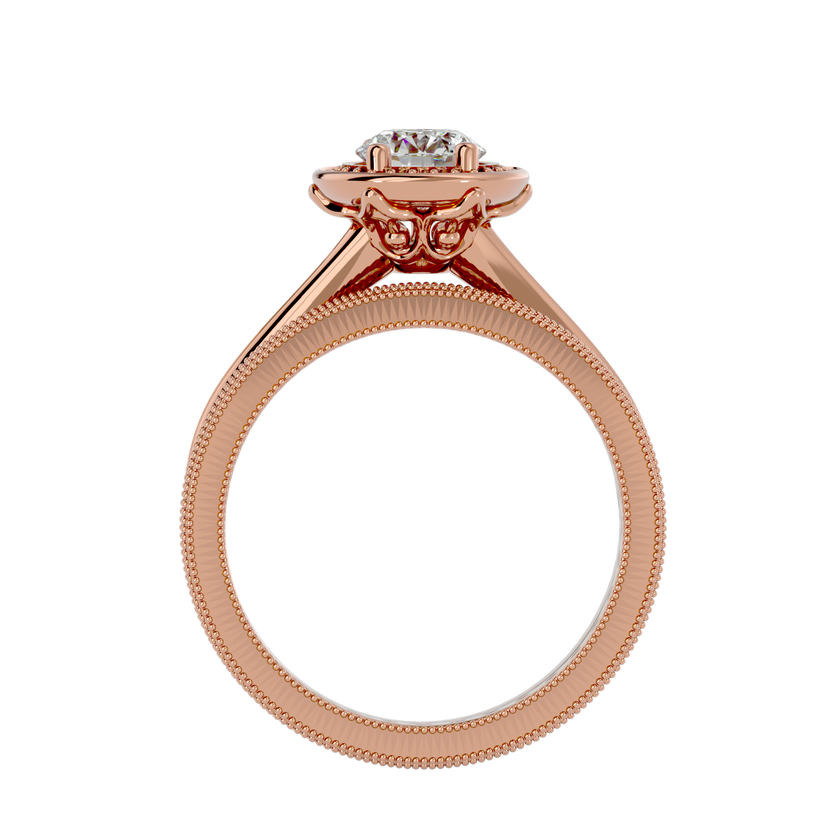 Iris Solitaire Ring