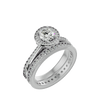 Iris Solitaire Ring