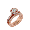 Iris Solitaire Ring