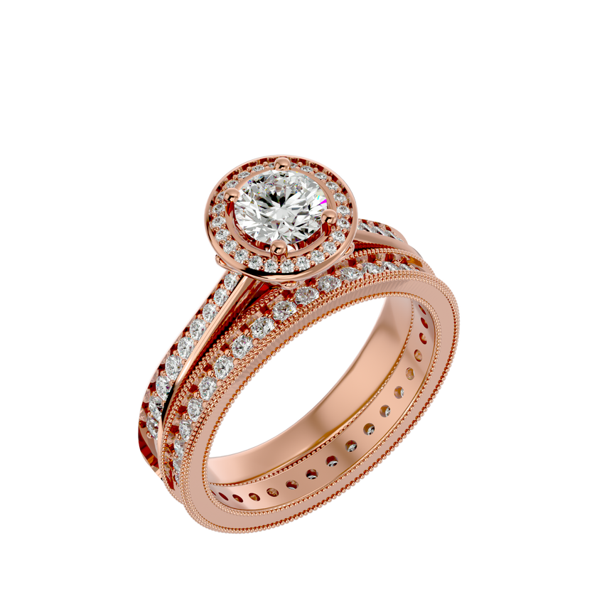 Iris Solitaire Ring
