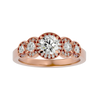 Amaris Solitaire Halo Ring