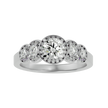 Amaris Solitaire Halo Ring