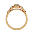 Amaris Solitaire Halo Ring