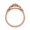 Amaris Solitaire Halo Ring