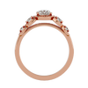 Amaris Solitaire Halo Ring