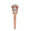Amaris Solitaire Halo Ring