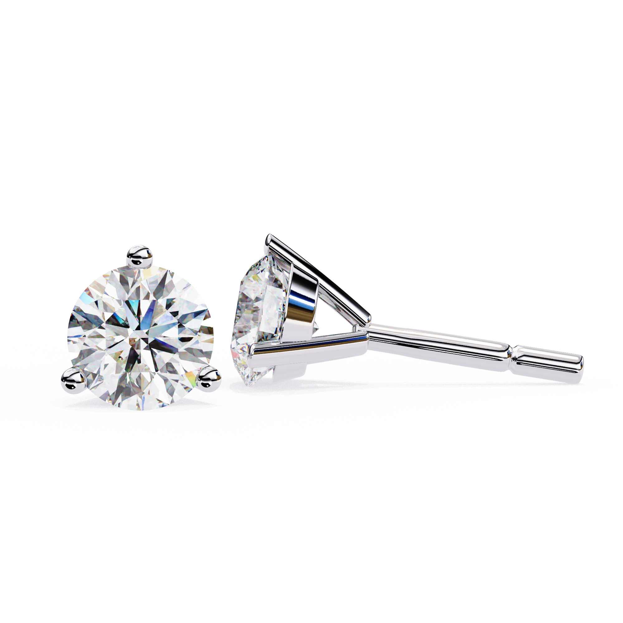 Elenora Solitaire Earring