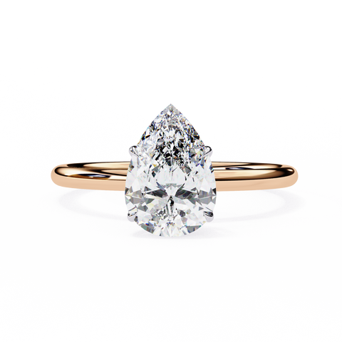 Aster Solitaire Ring