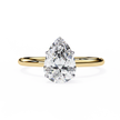 Aster Solitaire Ring