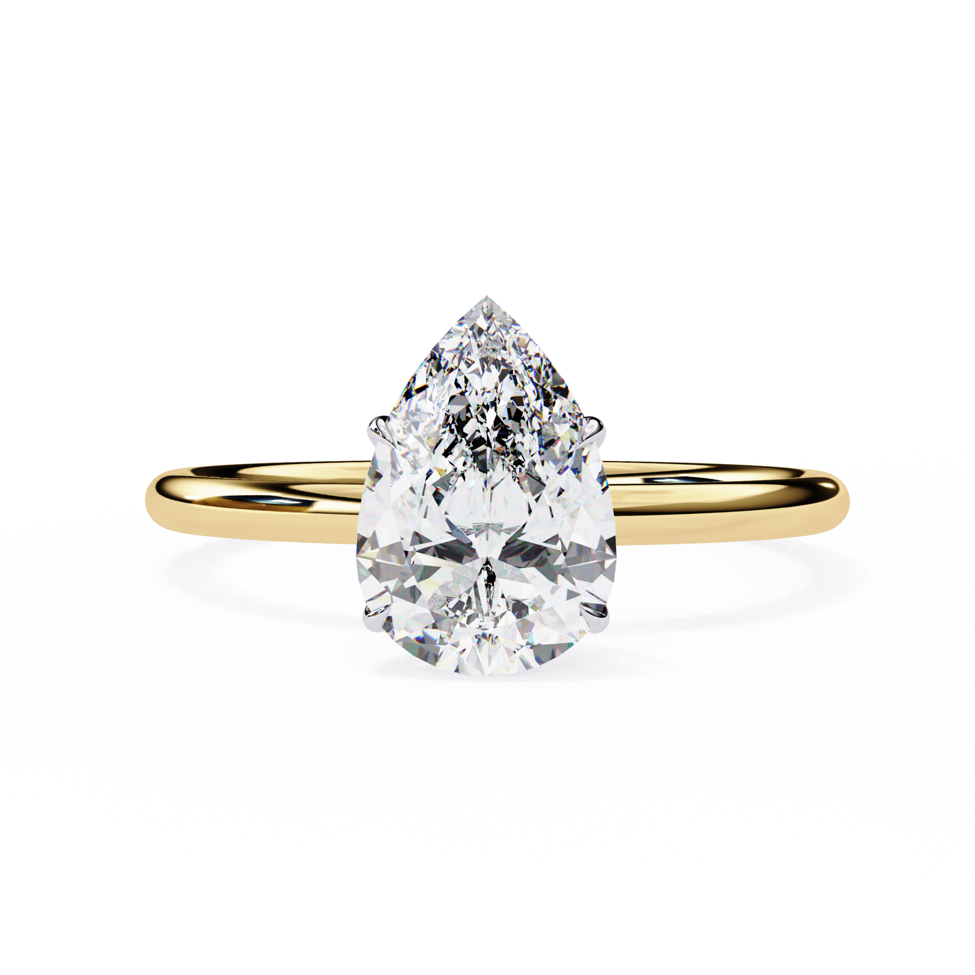 Aster Solitaire Ring