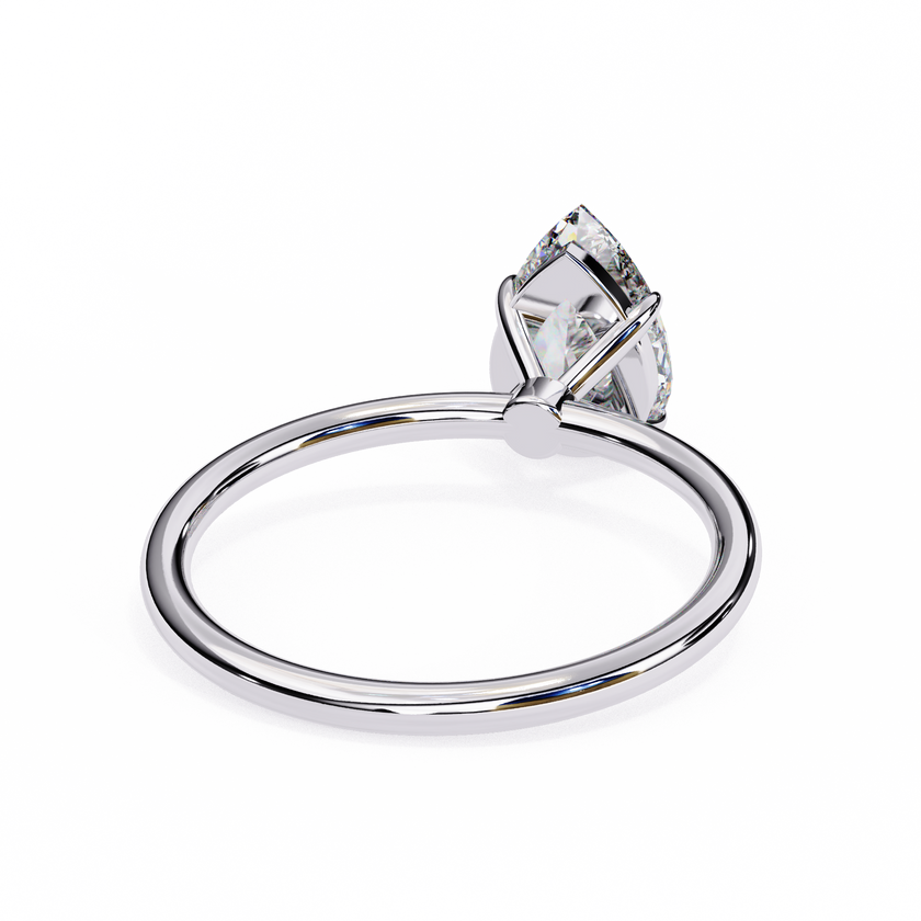 Aster Solitaire Ring