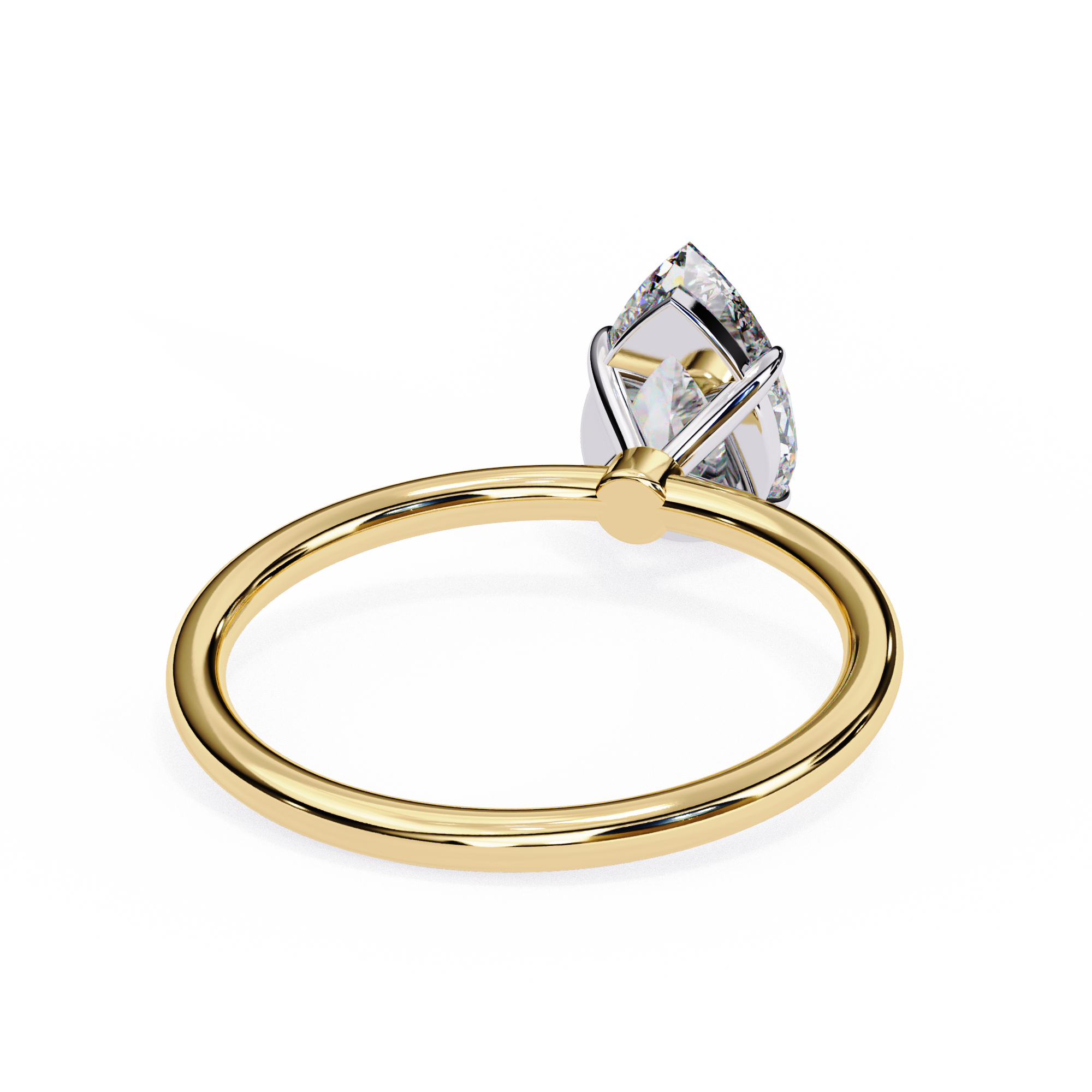 Aster Solitaire Ring
