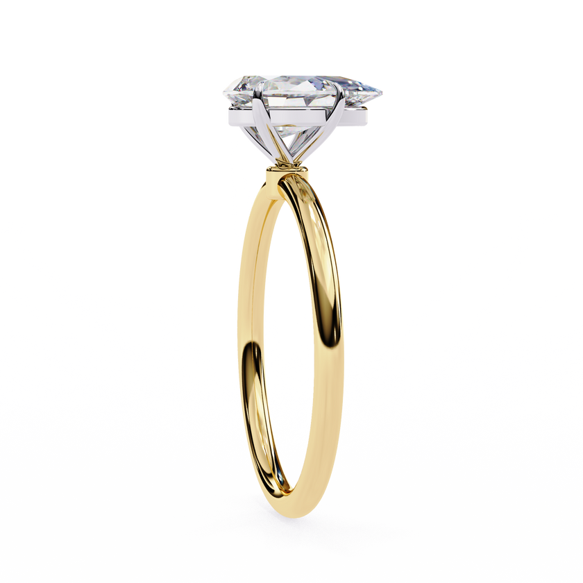 Aster Solitaire Ring