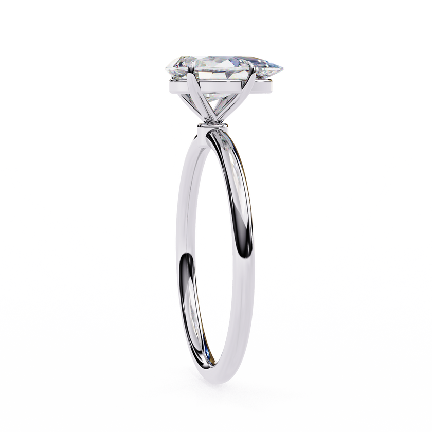 Aster Solitaire Ring