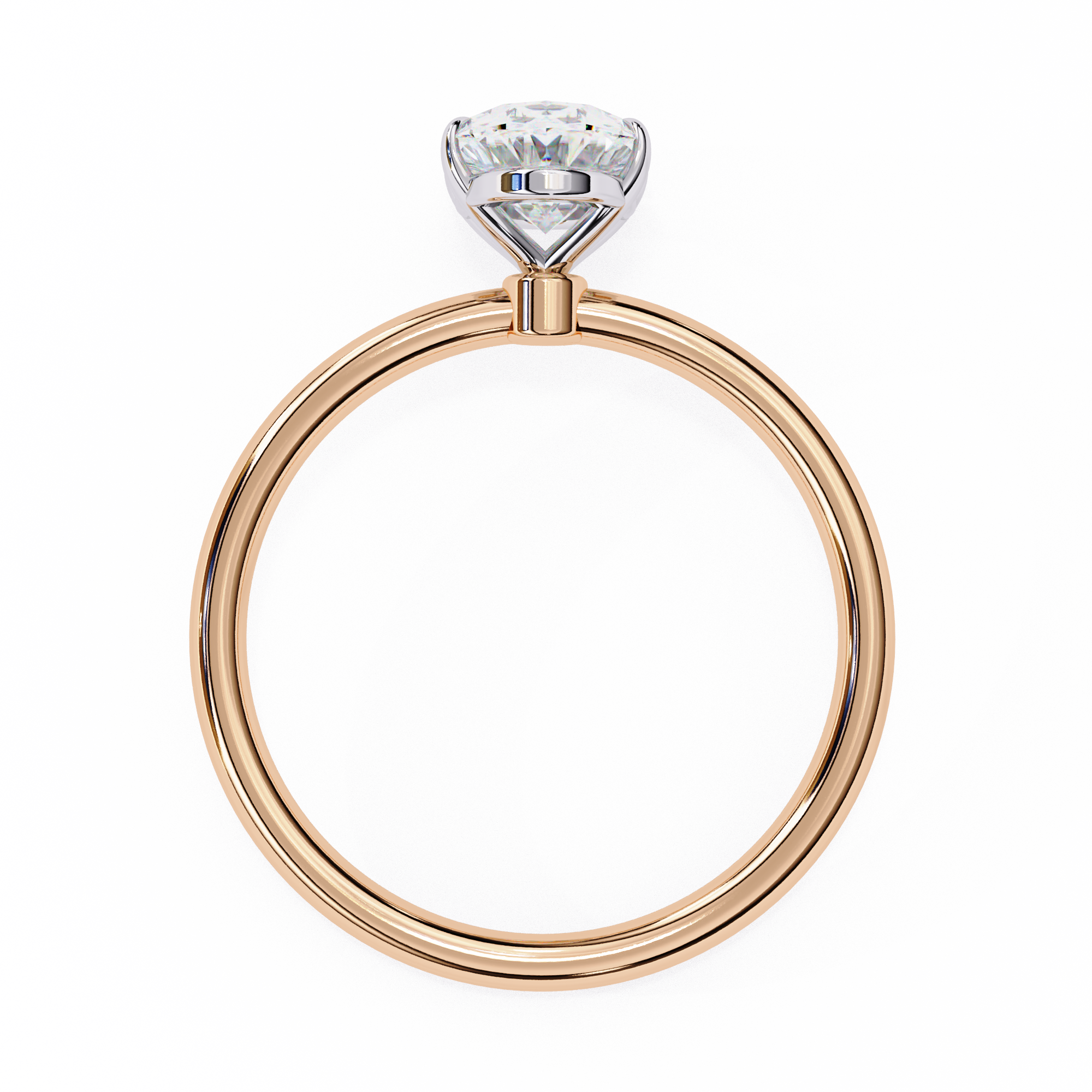 Daisy Solitaire Ring