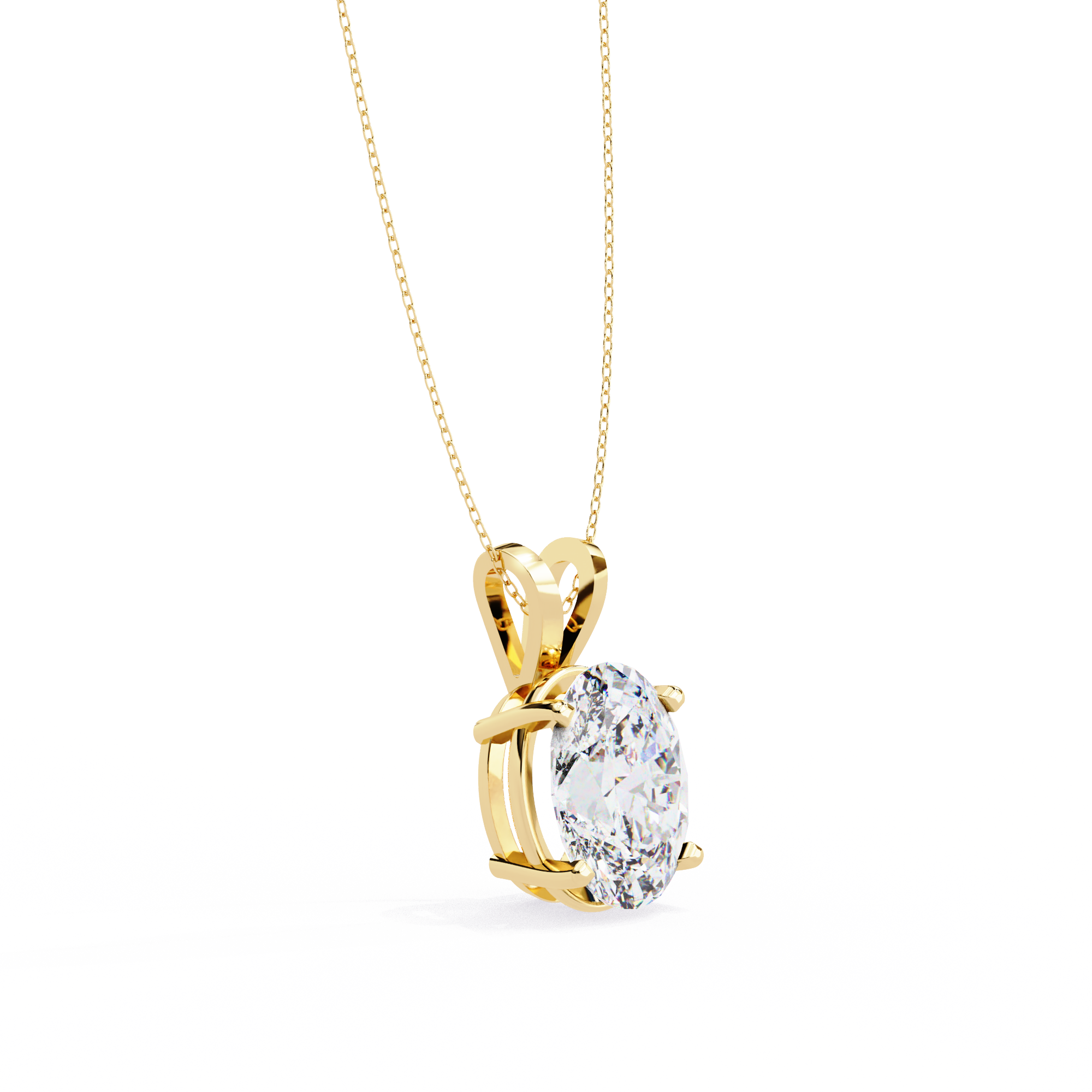 Eleanor Solitaire Pendant