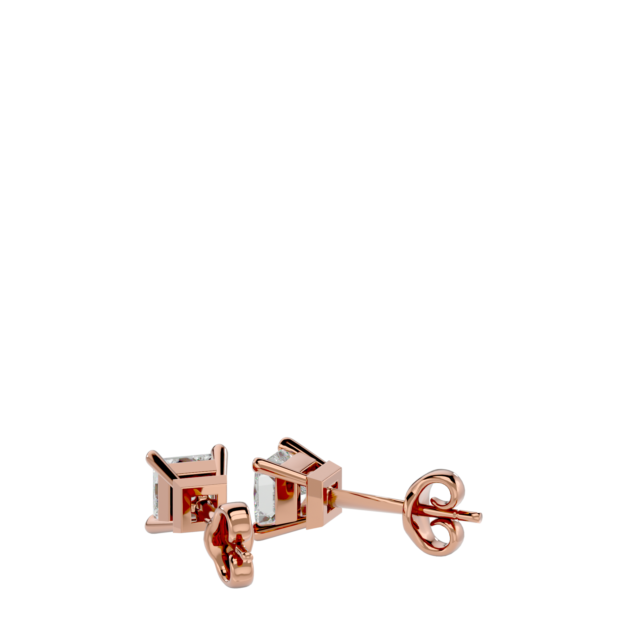 Antoinette Solitaire Earring