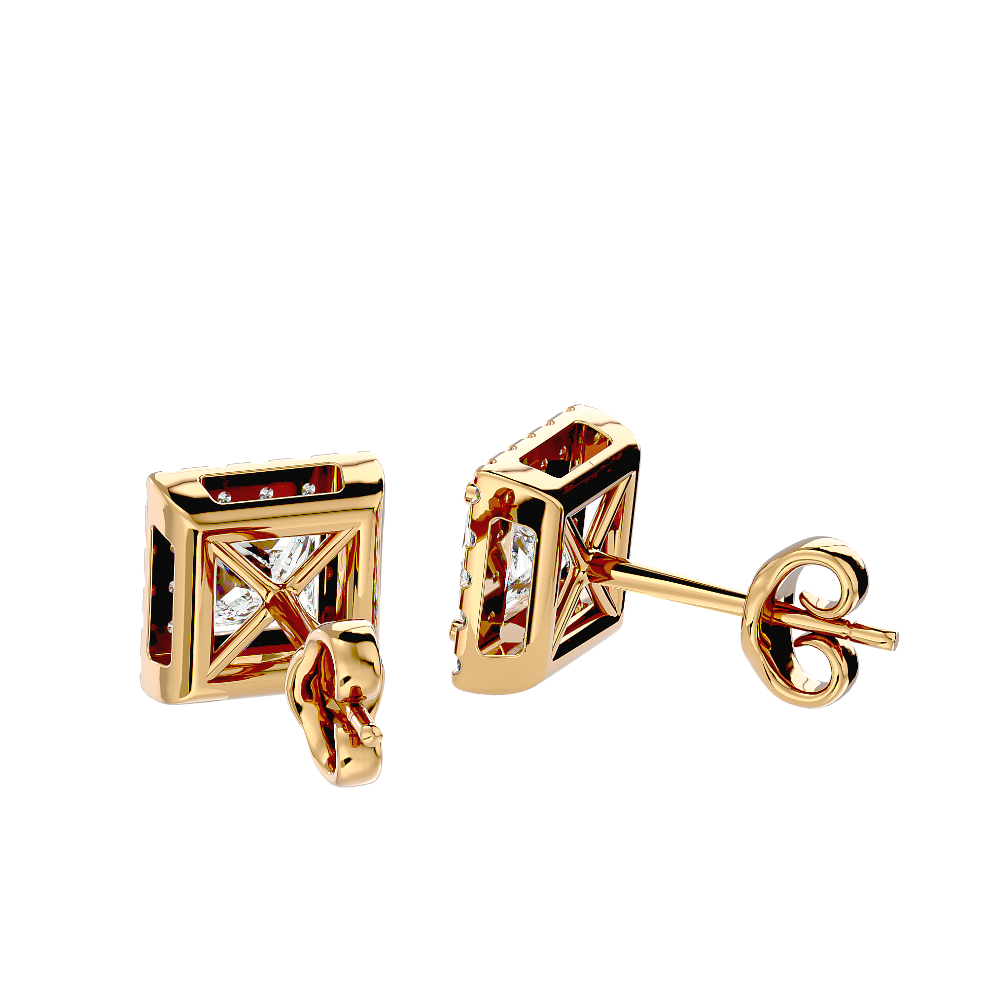 Artemis Solitaire Earring