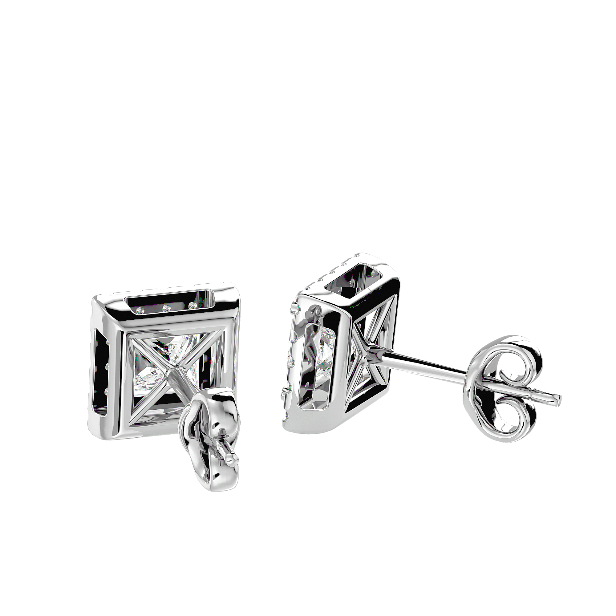 Artemis Solitaire Earring