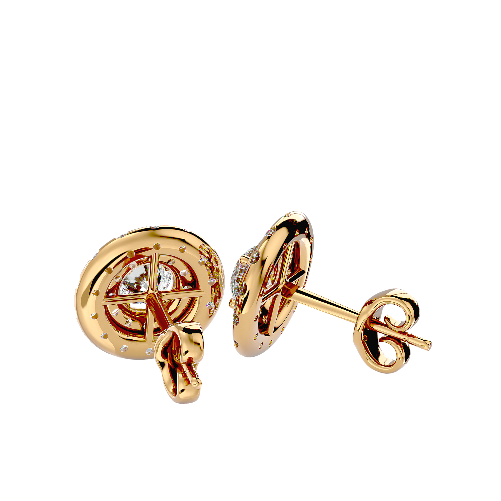 Bernice Solitaire Earring