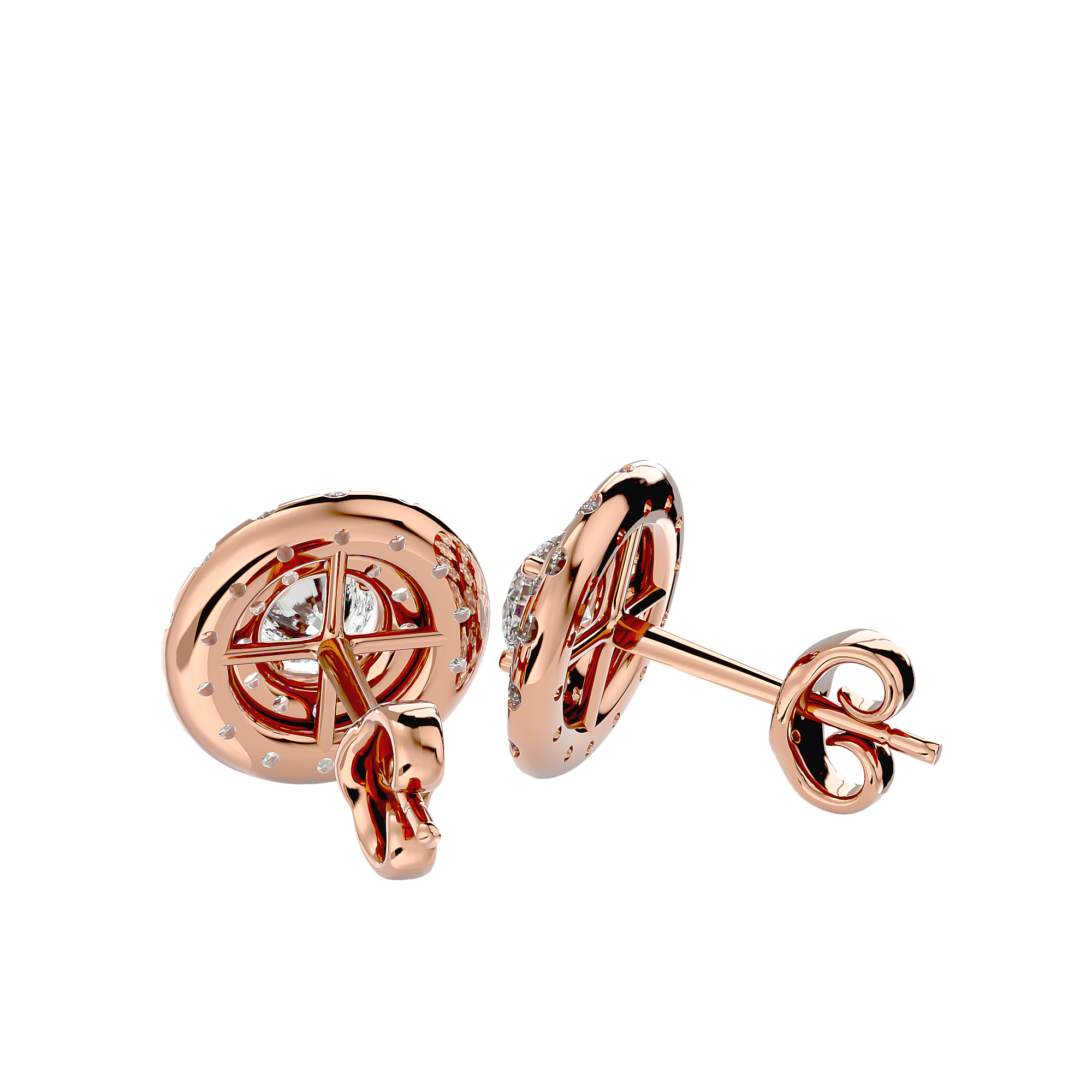 Bernice Solitaire Earring