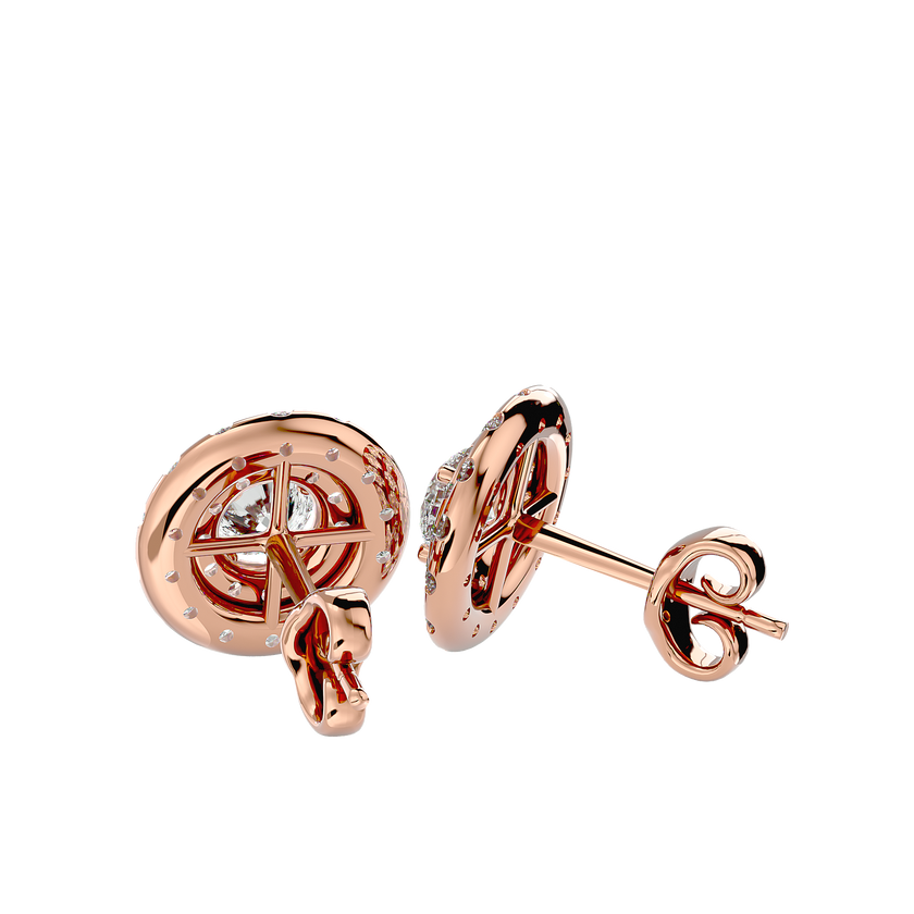 Bernice Solitaire Earring