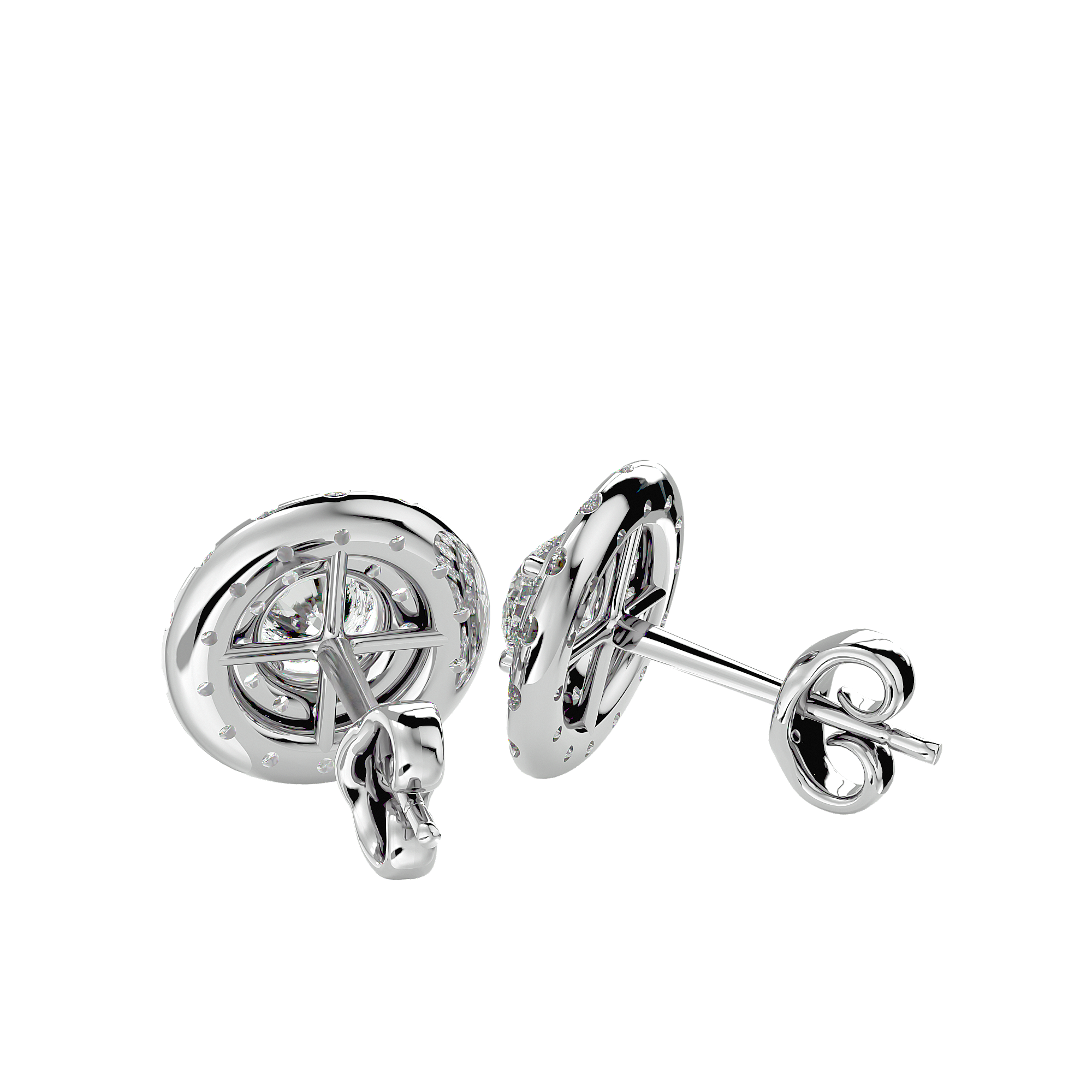 Bernice Solitaire Earring