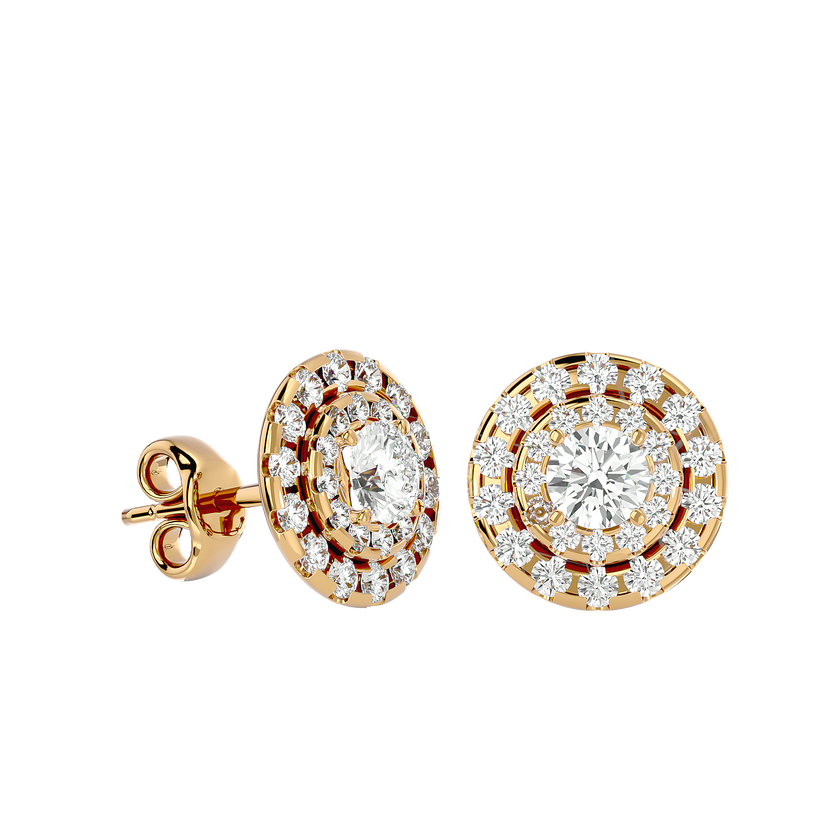 Bernice Solitaire Earring