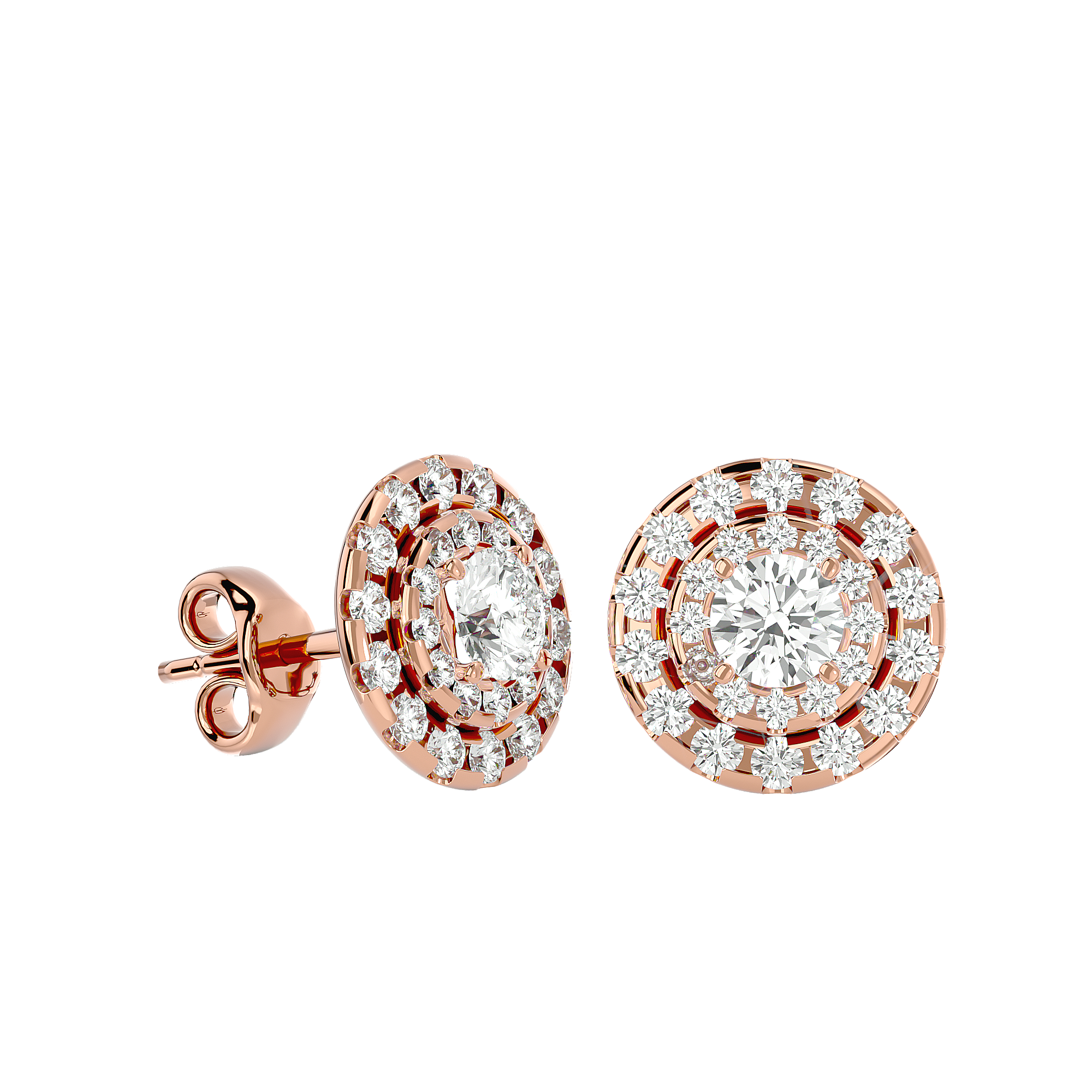 Bernice Solitaire Earring