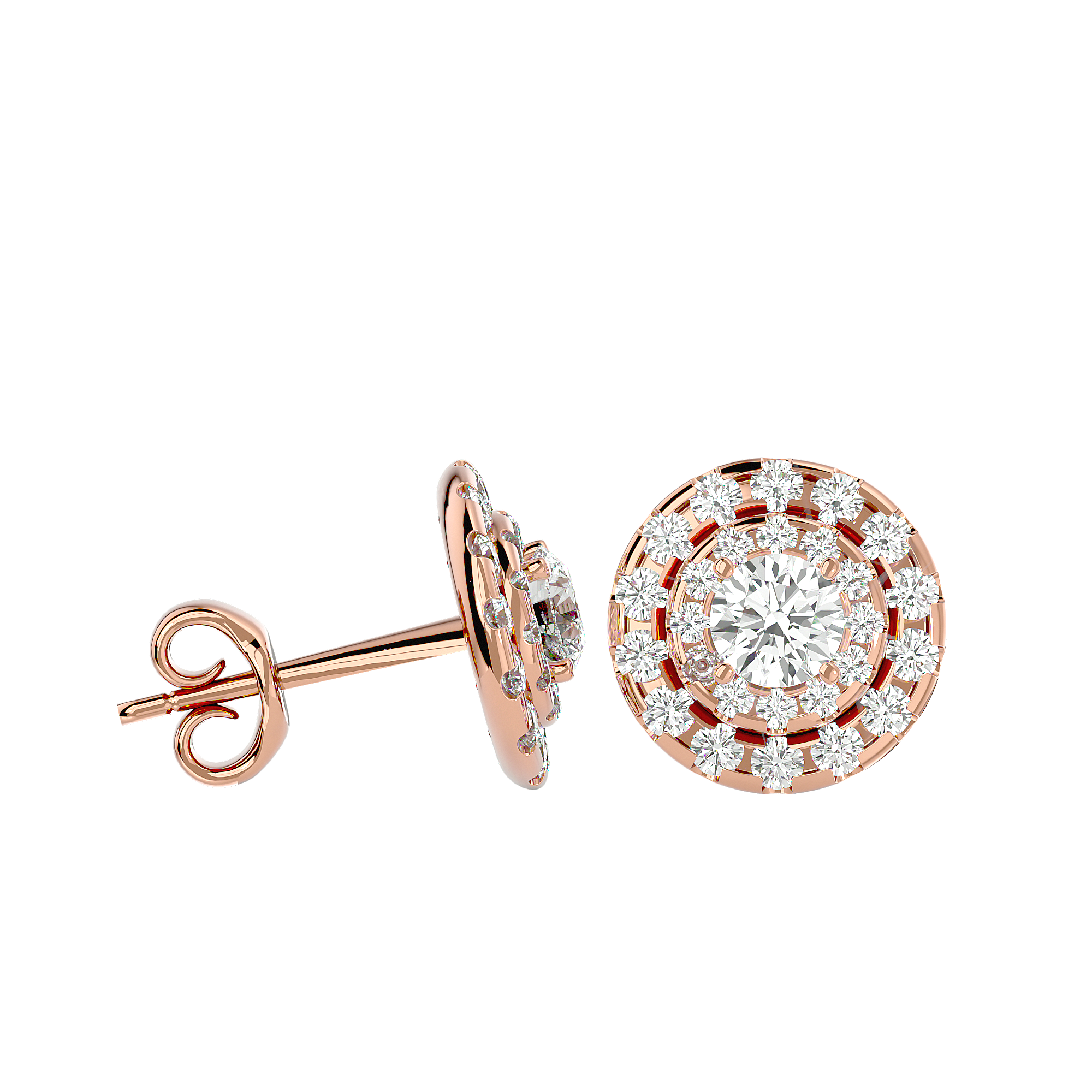 Bernice Solitaire Earring