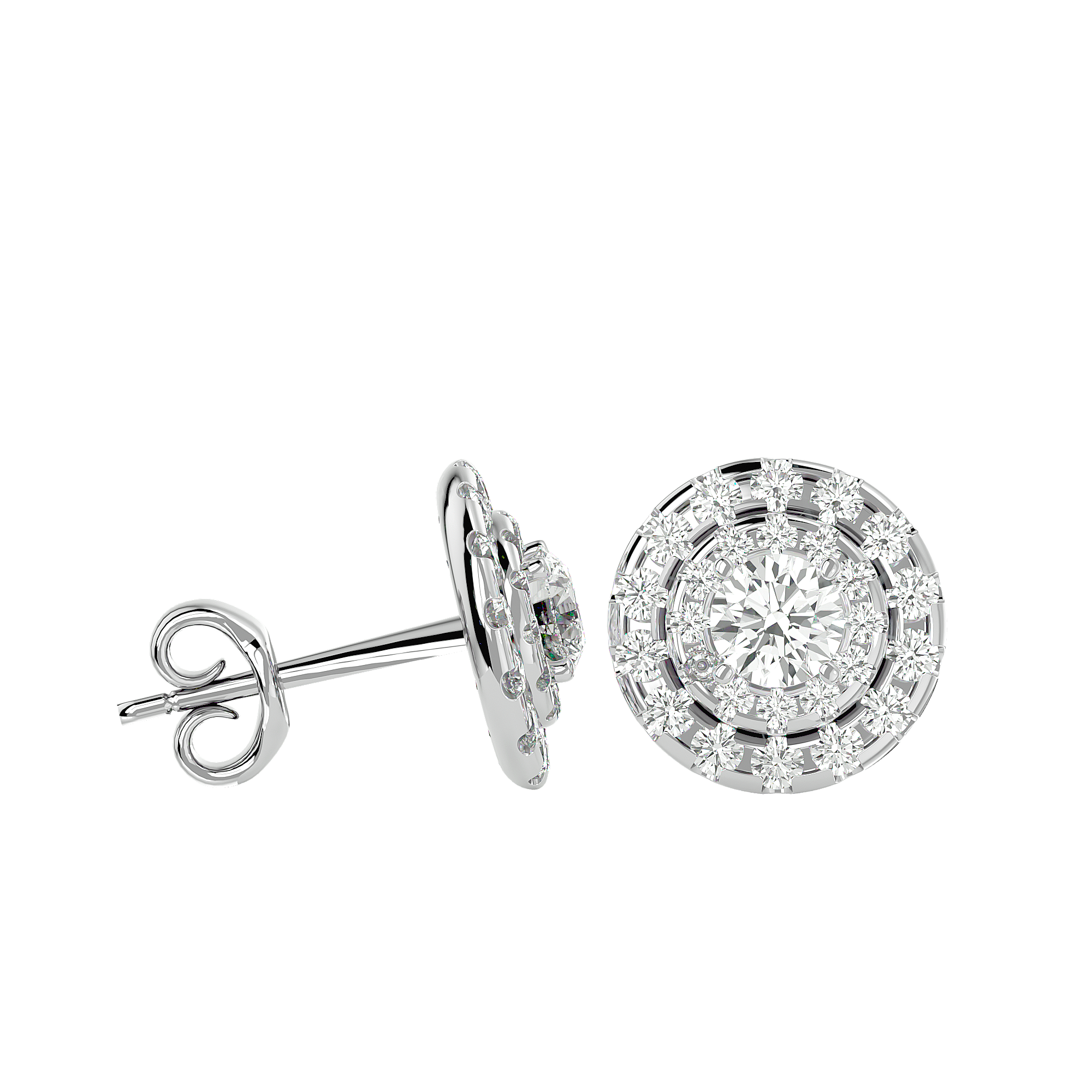 Bernice Solitaire Earring