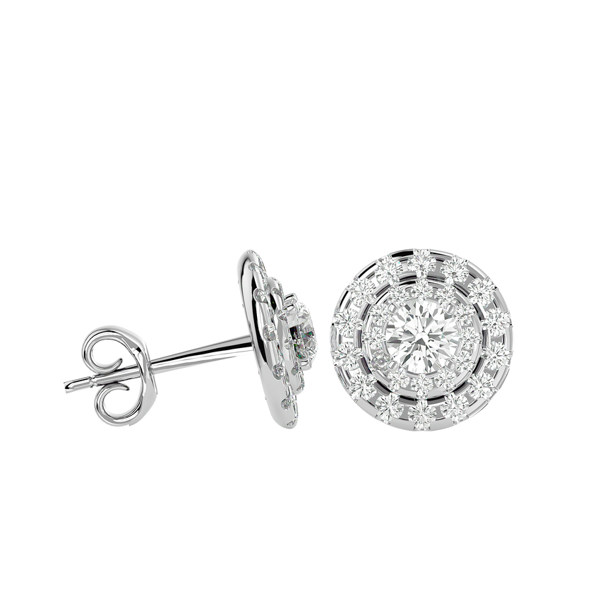 Bernice Solitaire Earring